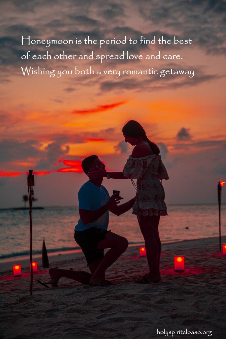 Honeymoon Wishes - 27 Messages on Honeymoon For Couples