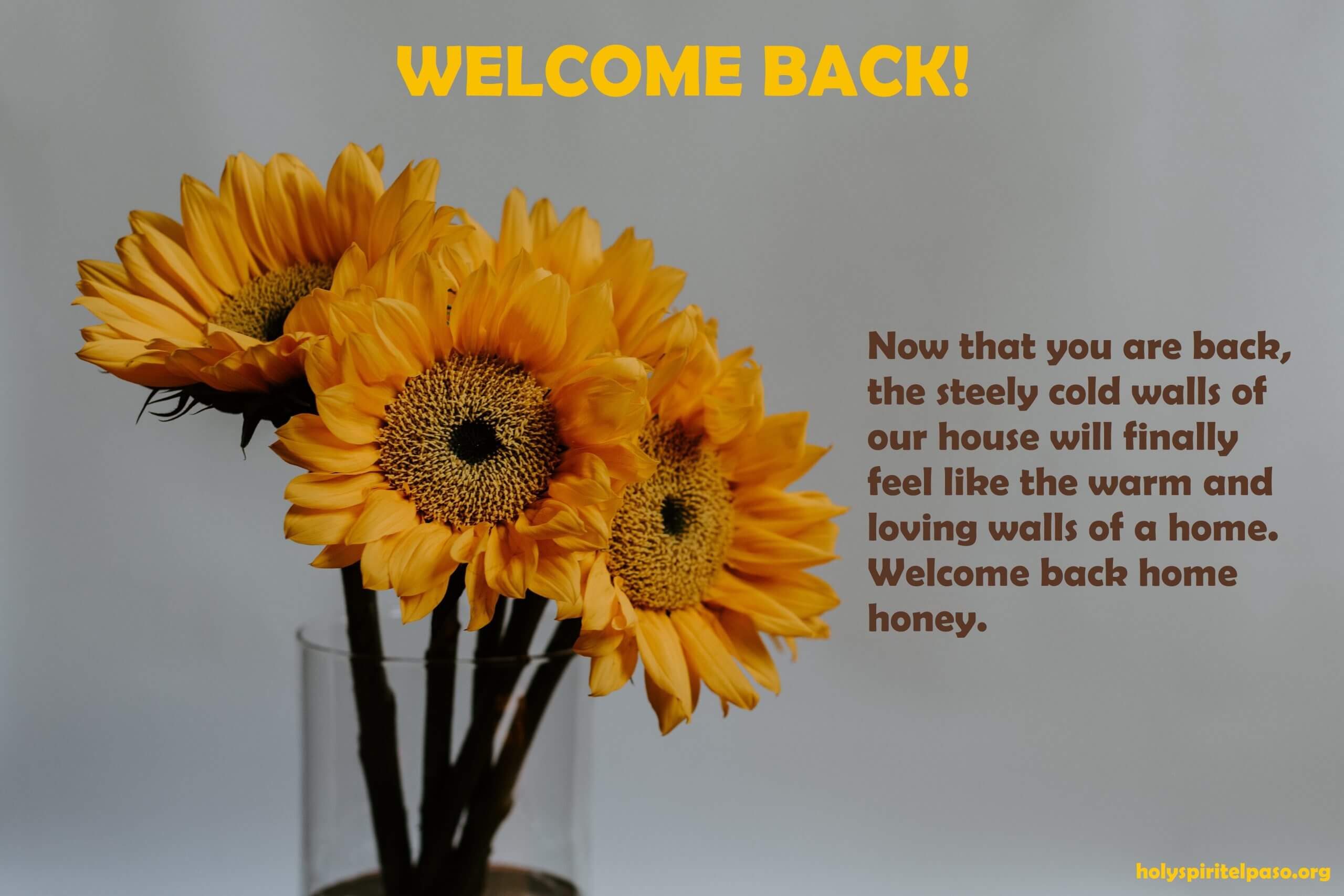 Quotes About Welcome Back