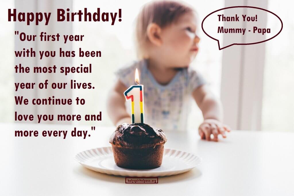 birthday wishes for baby boy 1st birthday from parents in marathi
