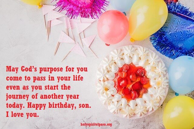 Christian Birthday Wishes For Son