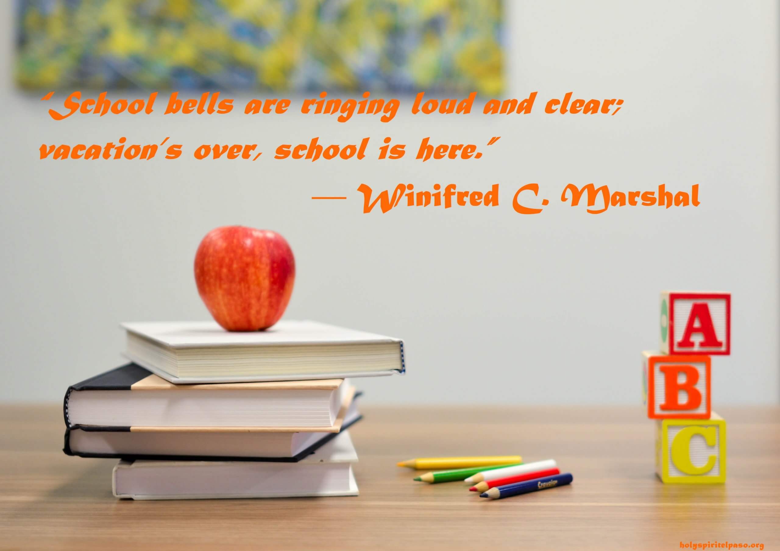 quotes about going back to school