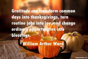 Short Thanksgiving Quotes - 30 Short Sayings About Thanksgiving