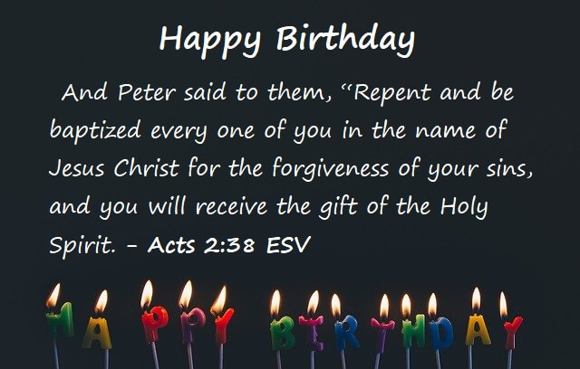 Bible Verse For Birthday