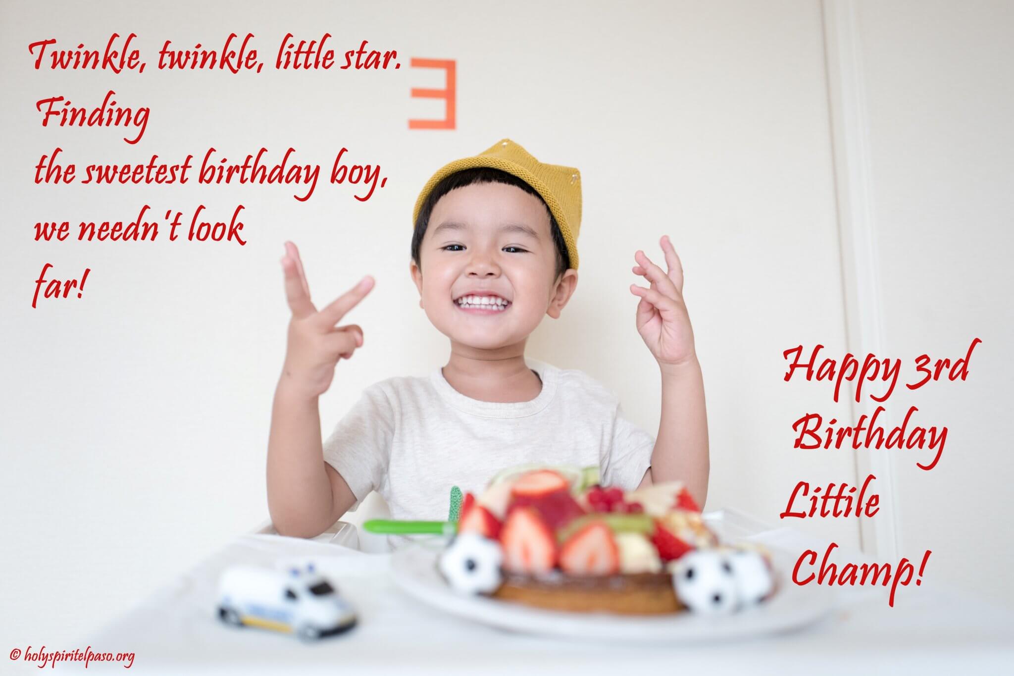 3rd Birthday Wishes Happy 3rd Birthday Quotes And Messages 