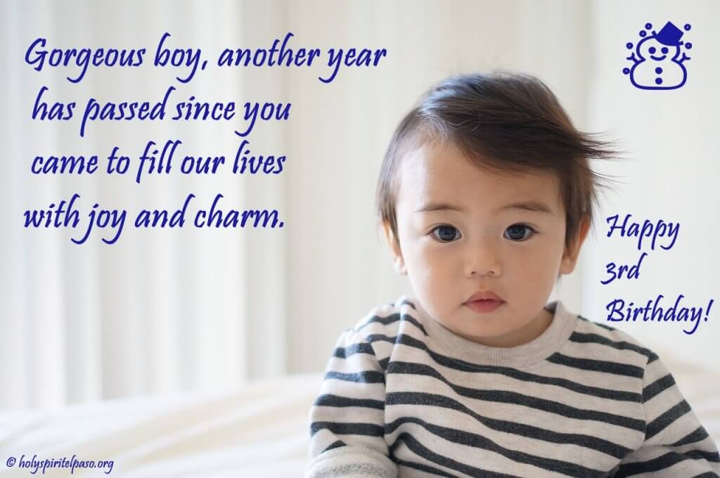 3rd Birthday Quotes For Son 