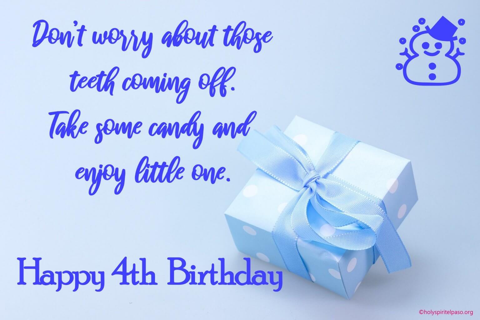 Happy 4th Birthday Wishes 58 Quotes For Four Year Old