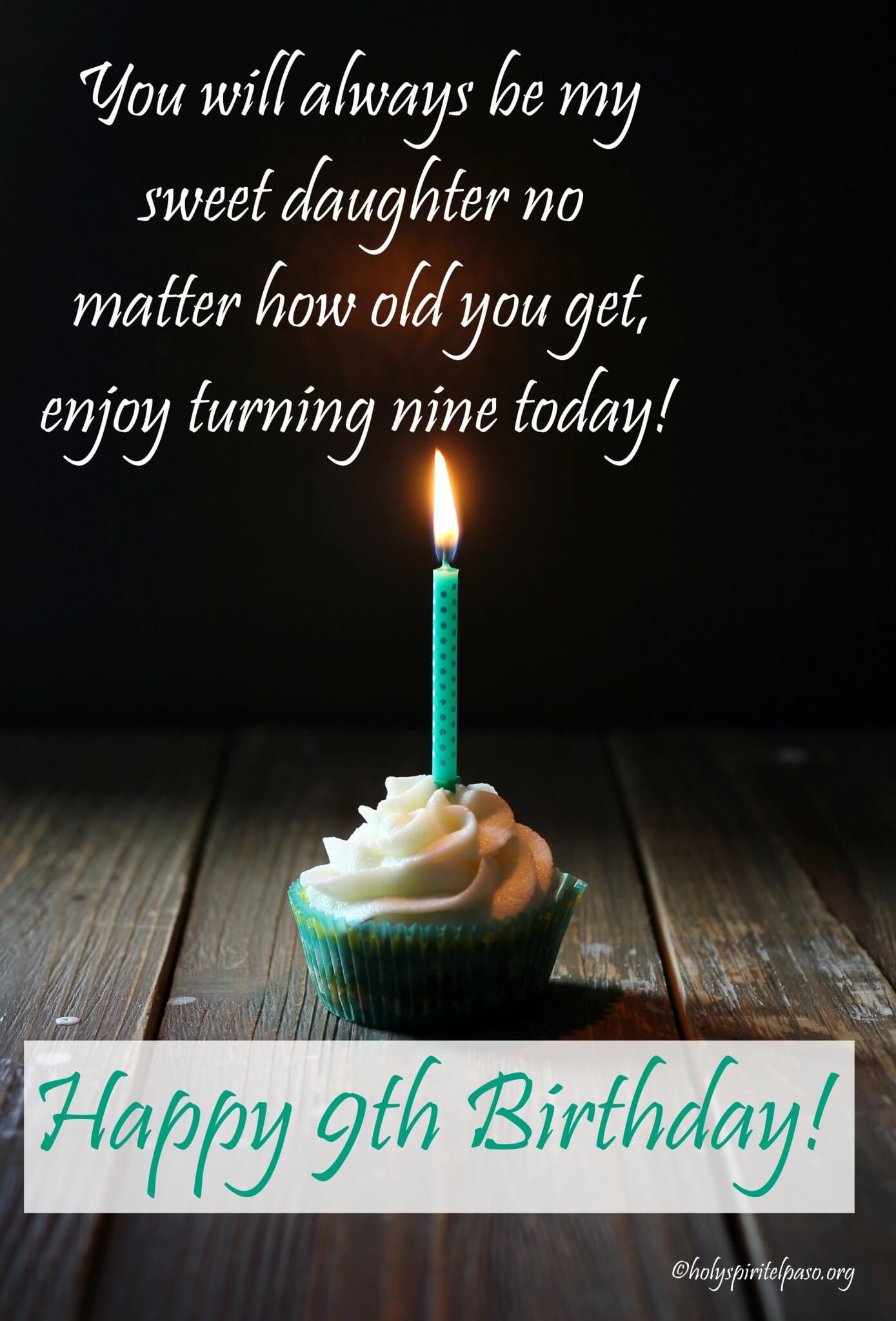 9th Birthday Quotes - Happy 9th Birthday Wishes & Sayings