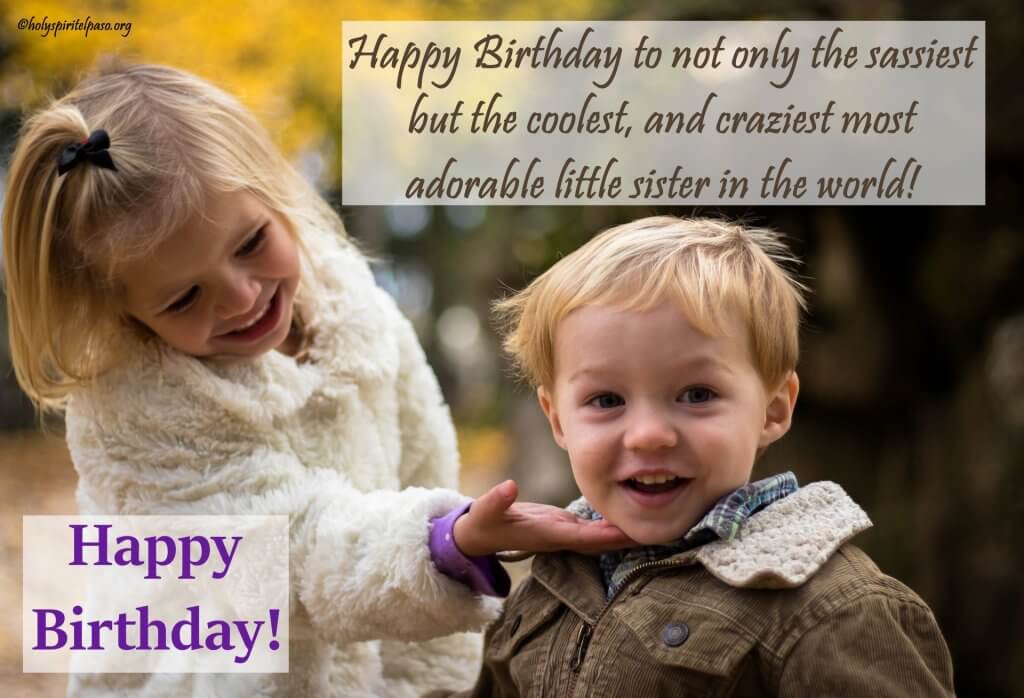 Funny Birthday Messages for Sister
