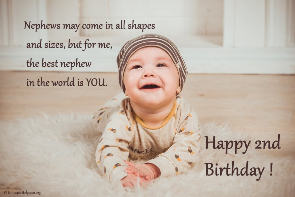 Happy 2nd Birthday Quotes For Nephew