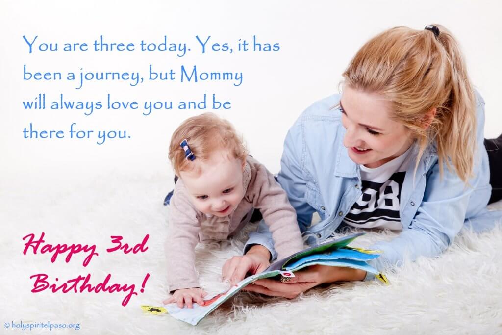 Happy 3rd Birthday Daughter Quotes From A Mother