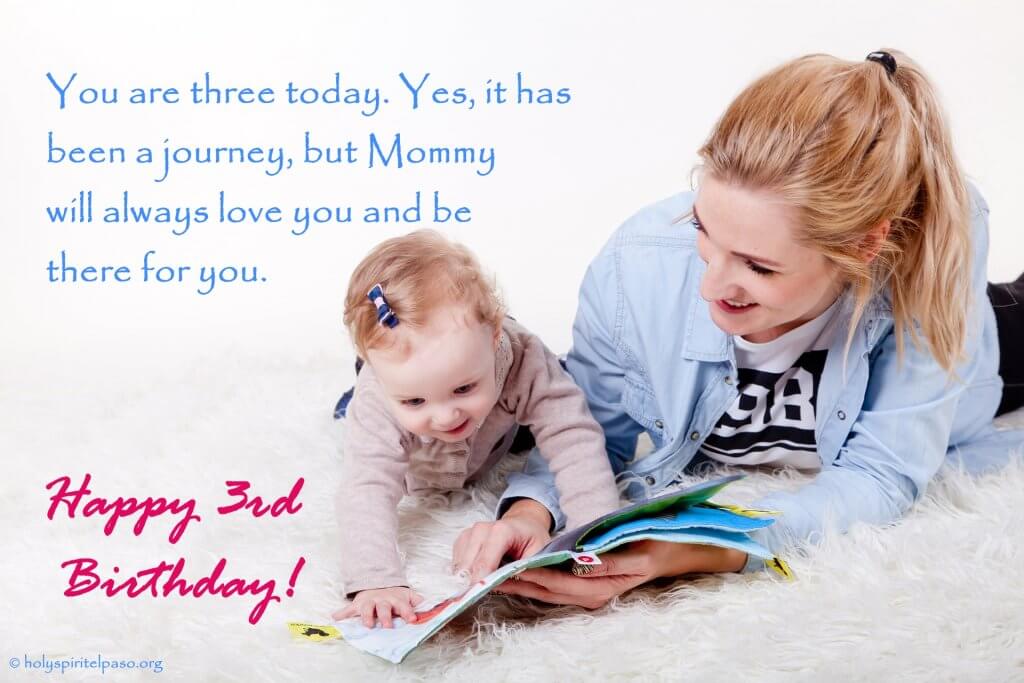 Daughter 3rd Birthday Quotes For Mom