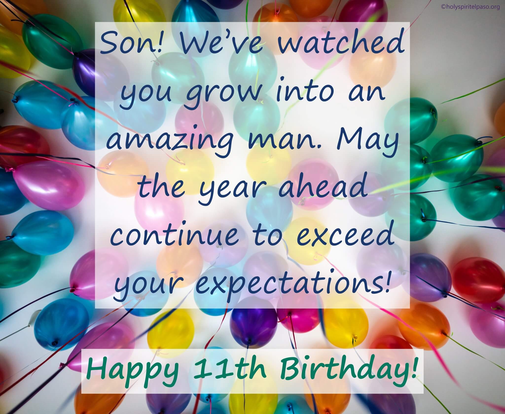 11th Birthday Quotes - Happy 11th Birthday Wishes & Sayings