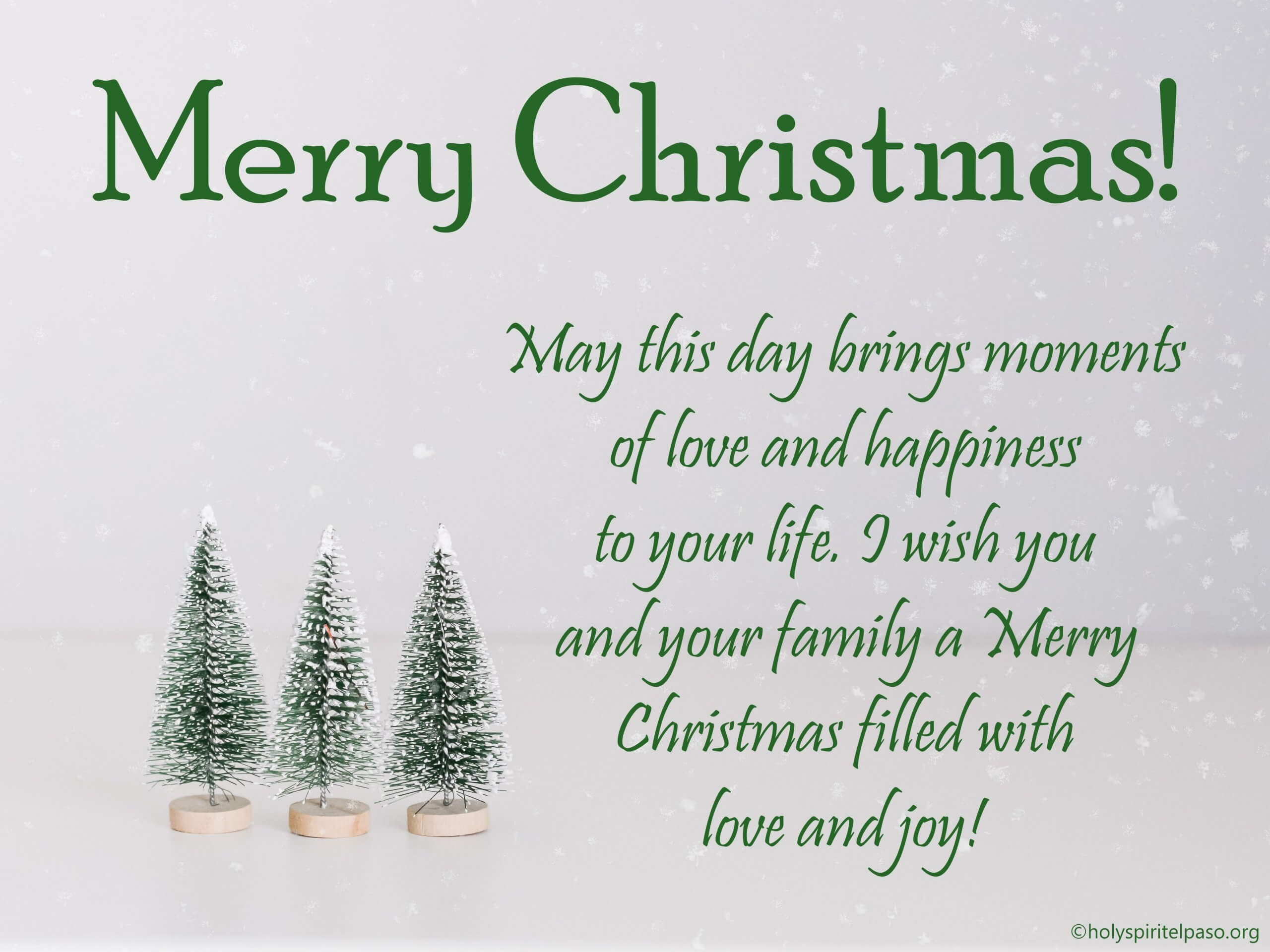 Christmas Wishes for Facebook - Merry Christmas FB Status