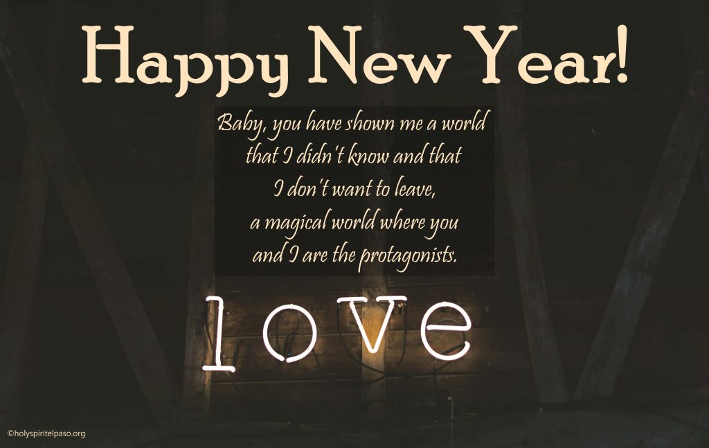 Happy New Year Messages for Boyfriend